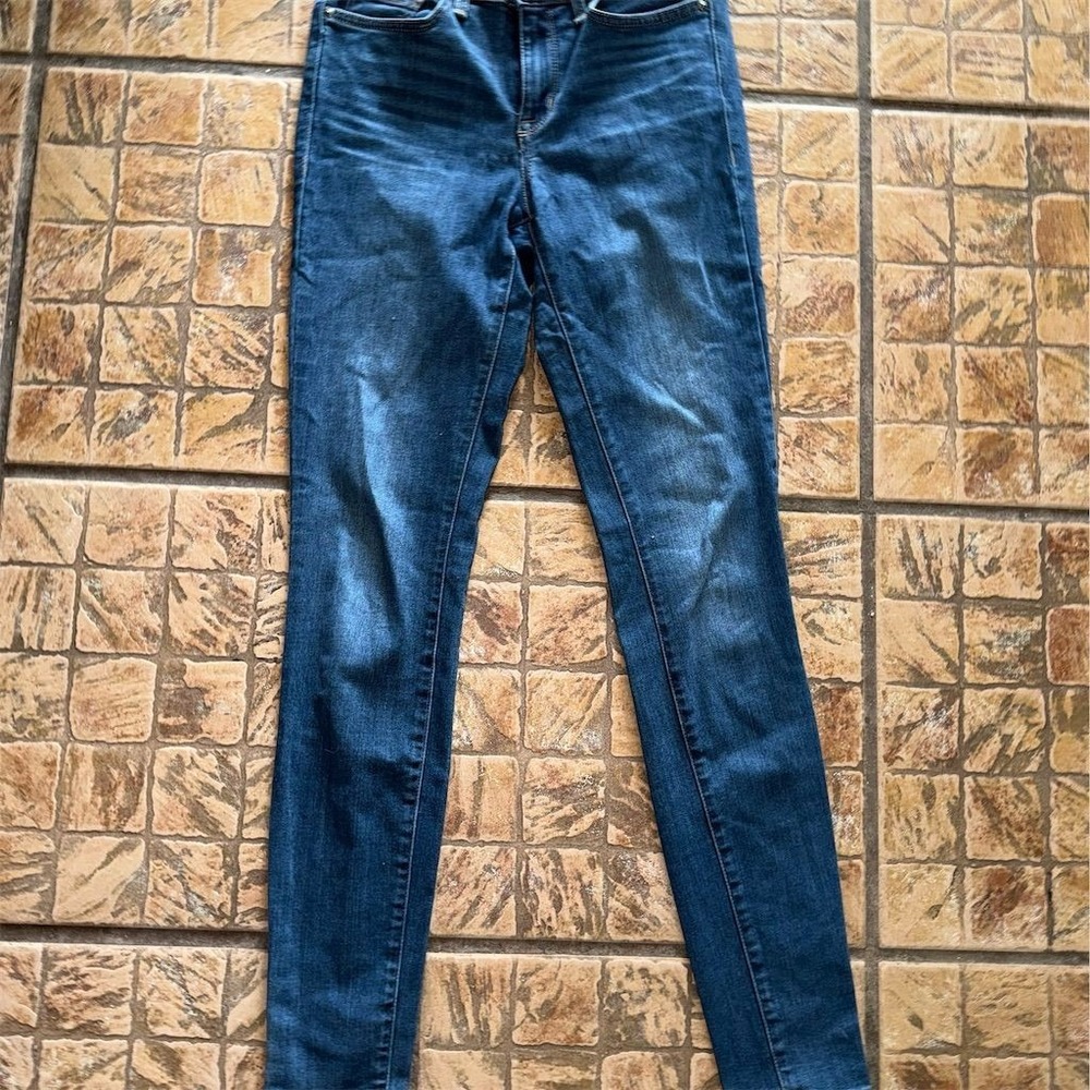 William Rast Y2K Women's Skinny Jeans Blue Mid-Rise Stretch Denim‎ 25 Timberlake